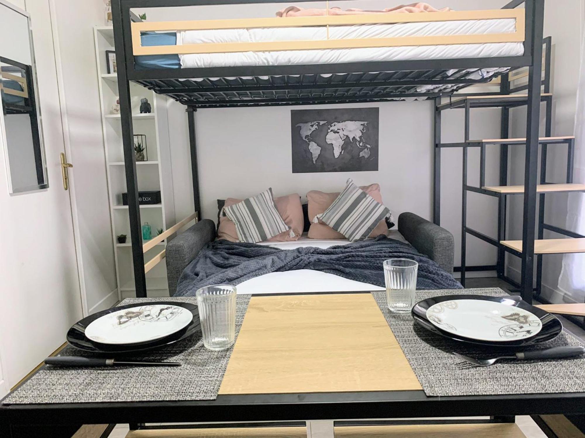 Apartament Studio - 1 Min Rer - 10Min Disney & 30 Min Paris - Free Parking & Wifi Bussy-Saint-Georges Zewnętrze zdjęcie