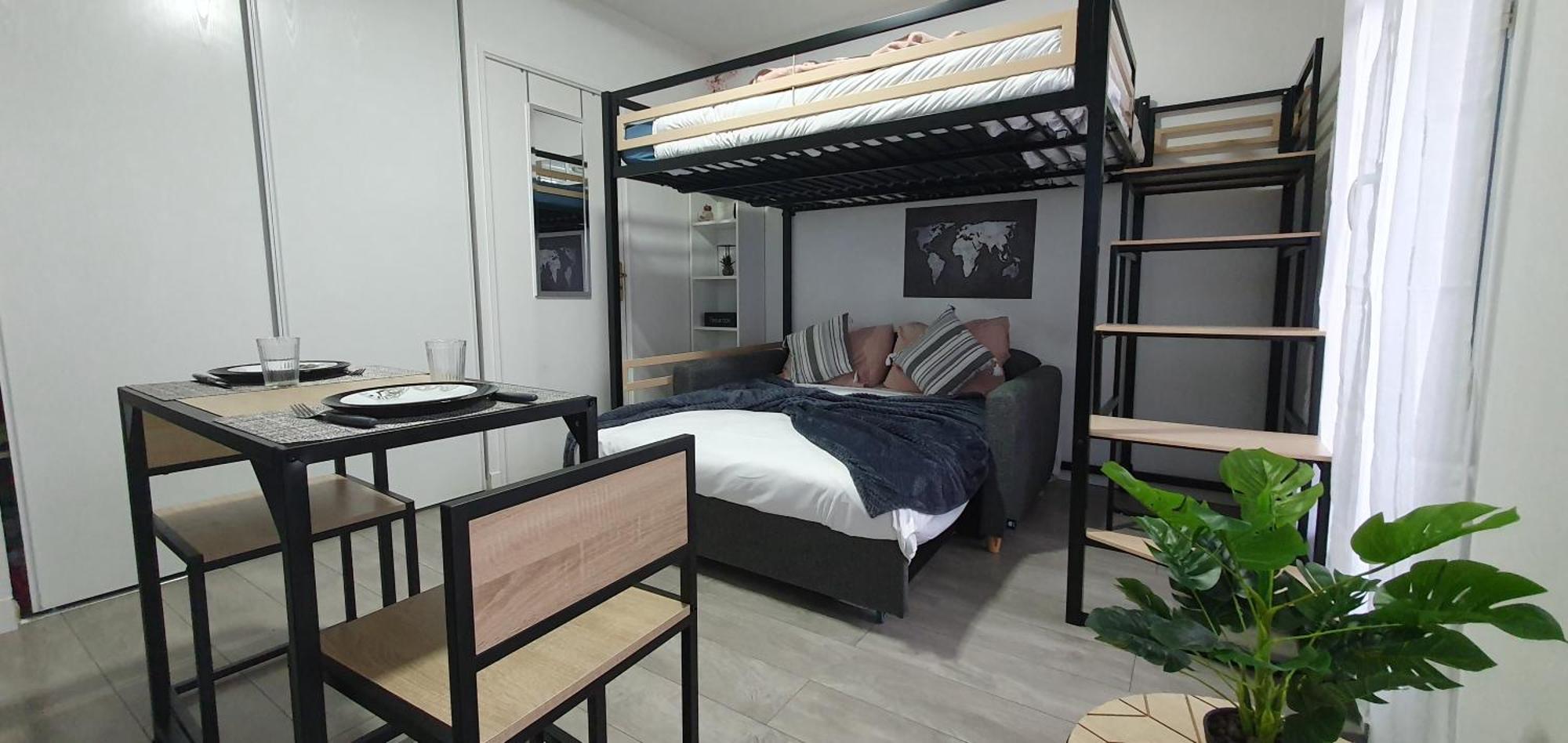 Apartament Studio - 1 Min Rer - 10Min Disney & 30 Min Paris - Free Parking & Wifi Bussy-Saint-Georges Zewnętrze zdjęcie
